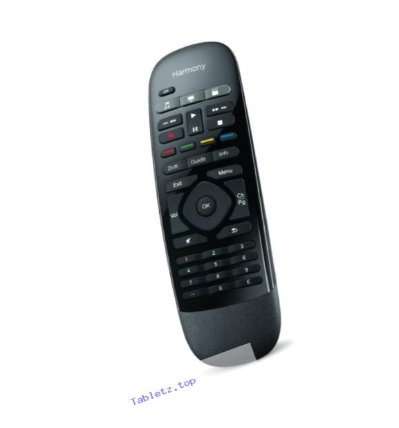 Logitech Harmony Smart Control with Smartphone App and Simple All In One Remote - Black