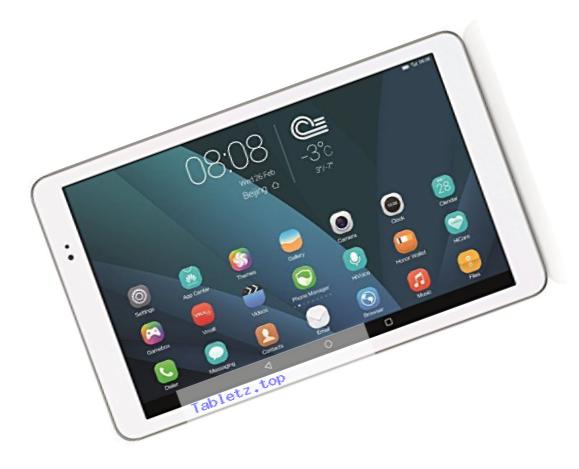 HUAWEI MediaPad T1 10.0 16GB Unlocked GSM Wi-Fi + 4G LTE Quad-Core Super-Thin Tablet - White/Silver
