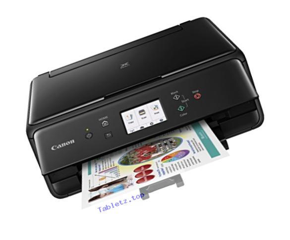 Canon Compact TS6020 Wireless Home Inkjet All-in-One Printer, Copier & Scanner, Mobile Printing, Auto Duplex and Business Card Printing, Black