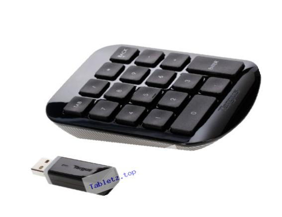 Targus Wireless Numeric Keypad AKP11US (Black with Gray)