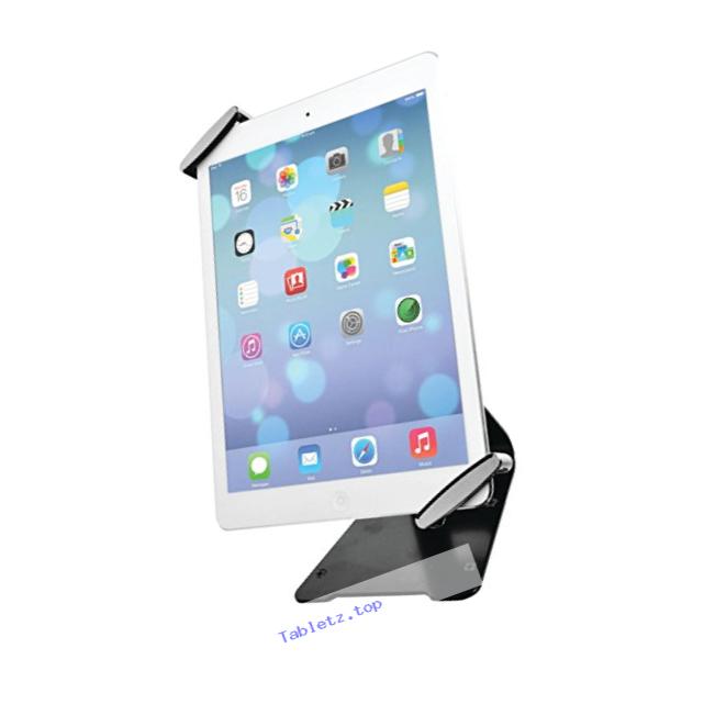 CTA Digital Universal Anti-Theft Security Grip with POS Stand for Tablets - iPad Air 2, iPad mini 4, Galaxy Tab, Note 10.1, 7–10-inch Tablets (PAD-UATGS)
