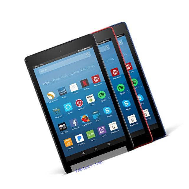 All-New Fire HD 8 Variety Pack, 16GB - Includes Special Offers (Black/Marine Blue/Punch Red)