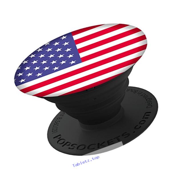 PopSockets: Expanding Stand and Grip for Smartphones and Tablets - American Flag
