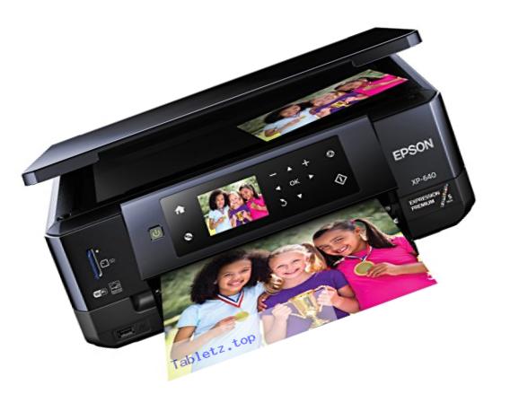 Epson XP-640 Expression Premium Wireless Color Photo Printer with Scanner & Copier