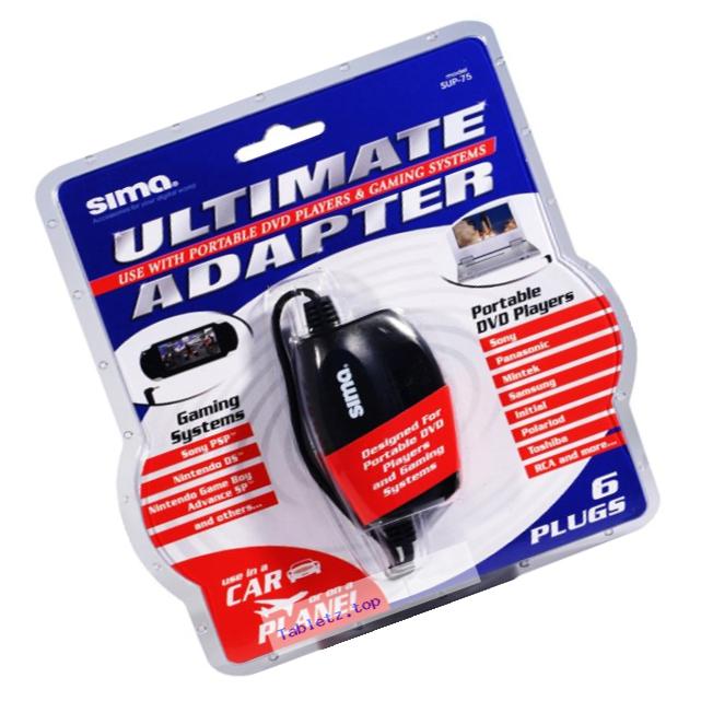 Sima SUP-75 DC Power Supply iPad/E-reader Vehicle and Plane Charger
